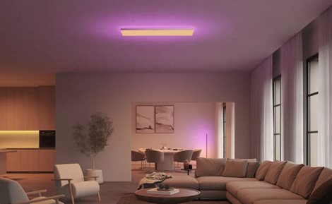 Datura Hue slim ceiling REC stropní svítidlo LED 67W 4250lm 2000-6500K 30x120cm IP20, bílé 7