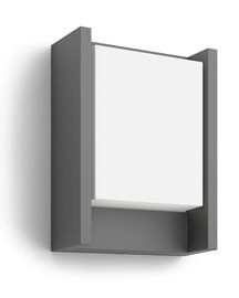 Arbour UltraEfficient venkovní nástěnné LED svítidlo 3,8W 800lm 2700K IP44, antracitové