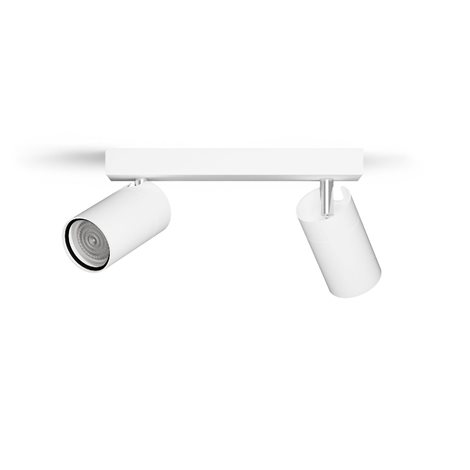 Idris bodové koupelnové svítidlo 2x GU10 5W bez zdroje 24cm IP44, bílé 2