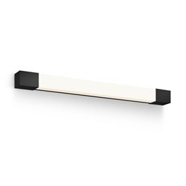 Rover koupelnové nástěnné svítidlo LED 10W 900lm 2700K nestmívatelné 63cm hranaté IP44, černé