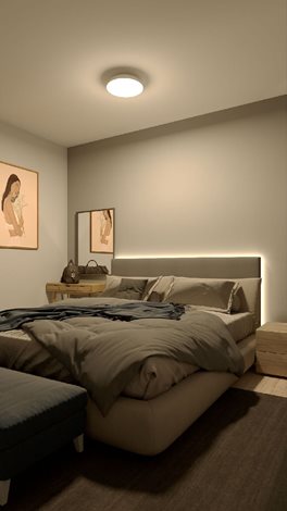 Fleta UltraEfficient stropní svítidlo LED 10W 1850lm 2700K CRI80 35cm kulaté IP20, bílé 4