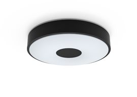 Coiner stropní svítidlo LED 24W 2800lm 4000K SceneSwitch CRI80 38cm kulaté IP20, černé