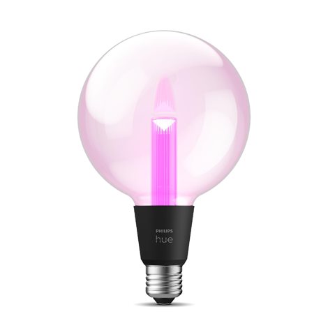 HUE Lightguide LED žárovka E27 G125 6,8W 500lm 2000-6500K RGB CRI80 IP20, stmívatelná 1