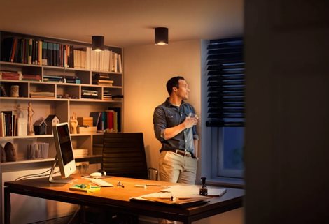 HUE WA Milliskin zápustné LED svítidlo 3xGU10 4,2W 400lm 2200-6500K 9cm kulaté IP20, bílé 8