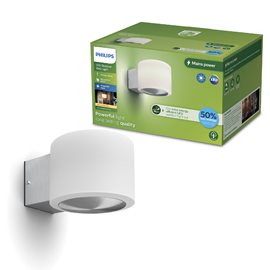 Otis UltraEfficient venkovní nástěnné LED svítidlo 4,3W 800lm 2700K IP44, nerezové
