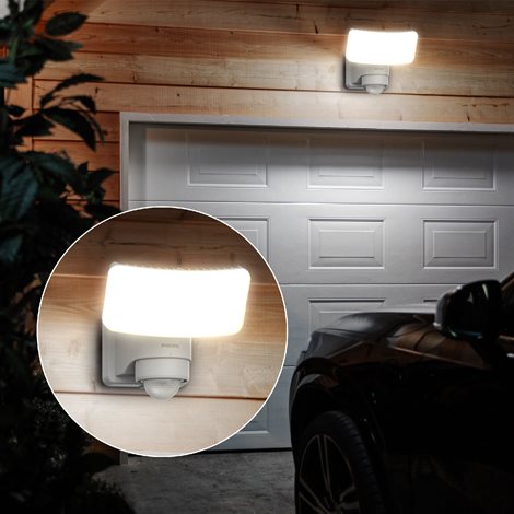 Tylus UltraEfficient Security solární LED reflektor se senzorem 6W 1000/50lm 3000K IP44, bílý 6