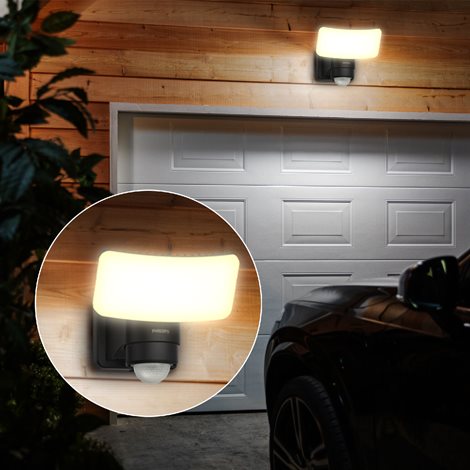 Tylus UltraEfficient Security solární LED reflektor se senzorem 6W 1000/50lm 3000K IP44, černý 6