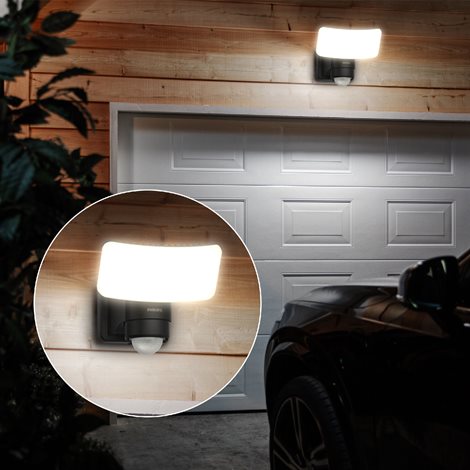 Tylus UltraEfficient Security solární LED reflektor se senzorem 6W 1000/50lm 5000K IP44, černý 6