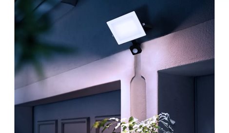 Lois flood BL 30W 50K HV IR Reflektor LED 30W 3200lm 5000K IP65 se senzorem pohybu a soumraku, černý 2