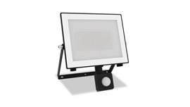 Lois flood BL 50W 30K HV IR Reflektor LED 50W 5400lm 3000K IP65 se senzorem pohybu a soumraku, černý