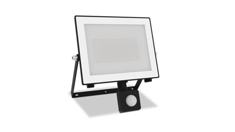 Lois flood BL 50W 30K HV IR Reflektor LED 50W 5400lm 3000K IP65 se senzorem pohybu a soumraku, černý 1