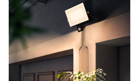 Lois flood BL 50W 30K HV IR Reflektor LED 50W 5400lm 3000K IP65 se senzorem pohybu a soumraku, černý 2