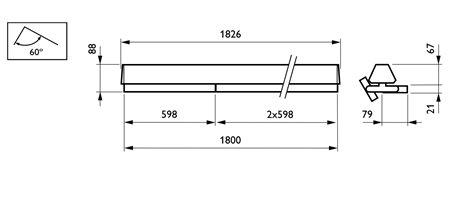 LED lišta Philips Maxos 4MX856 7x2.5mm2 L1800 WH, bílá 2