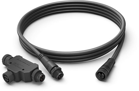 Hue Prodlužovací kabel 2,5m s T-rozbočovačem IP67 nízkonapěťový 2