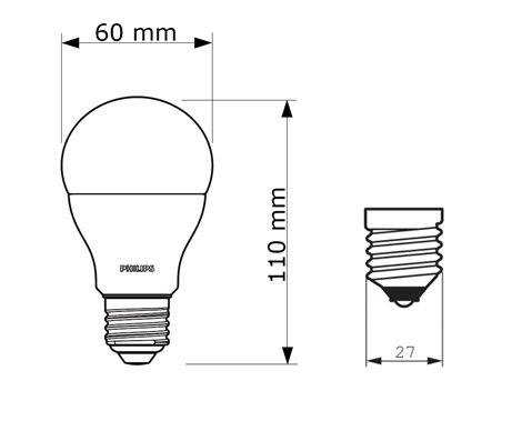 CorePro LEDbulb ND 13-100W A60 E27 830 LED Žárovka 13W 1521lm 5