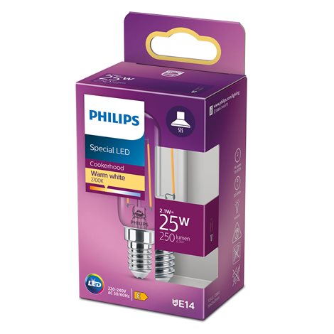LED classic 25W T25L E14 CL ND RF Žárovka 2,1W 250lm 7