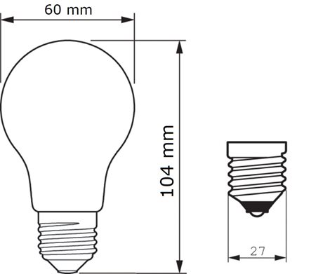 LED žárovka Philips Classic LEDBulb ND 100W A60 827 FR 10,5W 1521lm 2700K 4