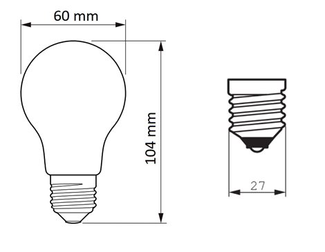LED žárovka Philips Classic LEDbulb ND 10.5W-100W A60 CW FR 1521lm 4000K 1