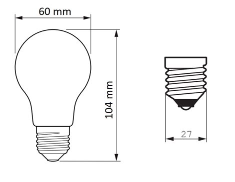 LED žárovka Philips Classic LEDbulb ND 100W A60 840 FR 10,5W 1521lm 4000K 2