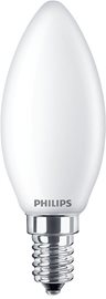 CorePro LEDCandle ND 6.5-60W B35 E14 827 FR G LED Žárovka 6,5W 806lm