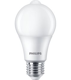 LED Sensor 60W A60 E27 WW FR ND Žárovka 8,0W 806lm