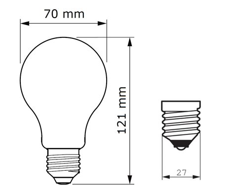 LED žárovka Philips Classic 120W A67 E27 CW FR ND 13W 2000lm 2