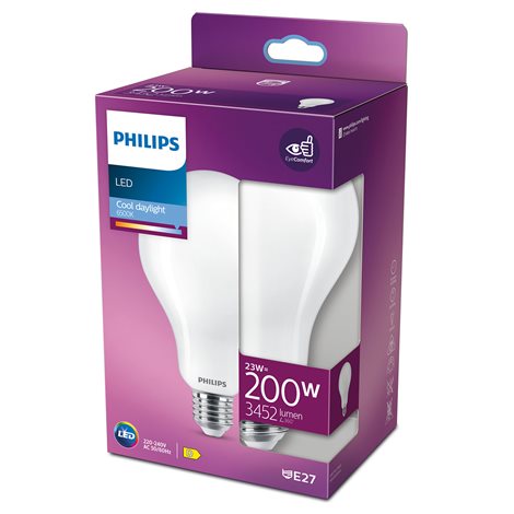 LED žárovka Philips Classic 200W A95 E27 CDL FR ND 23W 3452lm 4