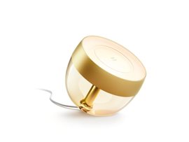 Hue WACA Iris stolní LED lampa 1x8,1W 570lm 2000-6500K RGB IP20, zlatá