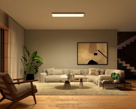 Hue Surimu přisazený LED panel REC (obdelníkový) 120x30cm, nastavitelné bílé/barevné světlo 5