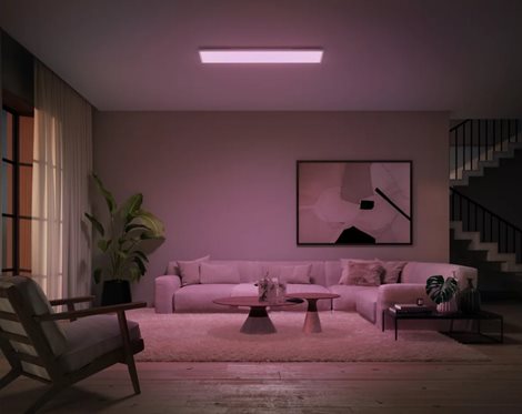 Hue Surimu přisazený LED panel REC (obdelníkový) 120x30cm, nastavitelné bílé/barevné světlo 7
