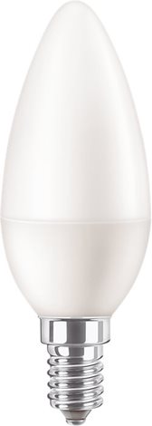 CorePro candle ND 7-60W E14 865 B38 FR LED Žárovka 7W 806lm 1