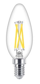 MASTER LEDCandle DT 2.5-25W E14 B35 CL G LED Žárovka 2,5W 340lm