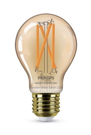 WiZ Smart LED Žárovka Filament oranžová 7 W (ekv. 50 W) 640lm 2000-5000K A60 E27 2