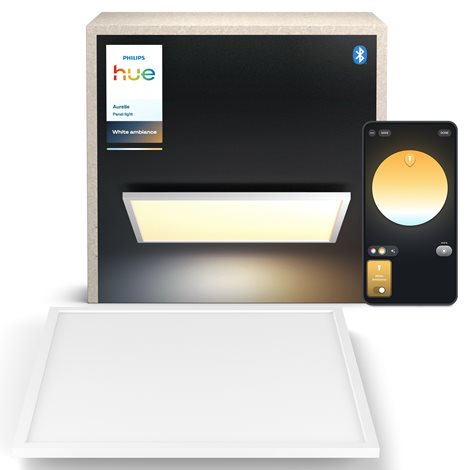 Hue Aurelle přisazený LED panel SQ XL (čtverec) 60x60cm, bílá 4