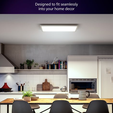Hue Aurelle přisazený LED panel SQ XL (čtverec) 60x60cm, bílá 9