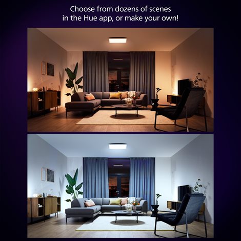 Hue Aurelle přisazený LED panel SQ XL (čtverec) 60x60cm, bílá 10