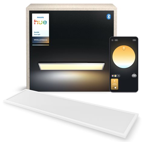 Hue Aurelle přisazený LED panel REC (obdelníkový) 120x30cm, bílá 14