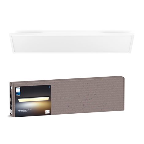 Hue Aurelle přisazený LED panel REC (obdelníkový) 120x30cm, bílá 16