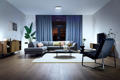 Hue Aurelle přisazený LED panel SQ S (čtverec) 30x30cm, bílá 8