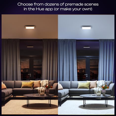 Hue Aurelle přisazený LED panel SQ S (čtverec) 30x30cm, bílá 10