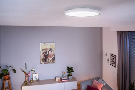 Hue Aurelle přisazený LED panel RD S (kulatý) O 39,5 cm, bílá 7