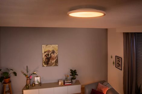 Hue Aurelle přisazený LED panel RD S (kulatý) O 39,5 cm, bílá 8