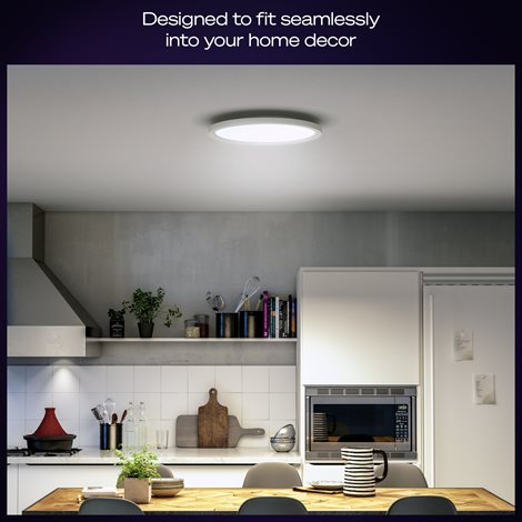 Hue Aurelle přisazený LED panel RD S (kulatý) O 39,5 cm, bílá 9