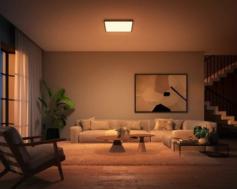 Hue Aurelle přisazený LED panel SQ XL (čtverec) 60x60cm, černá 9