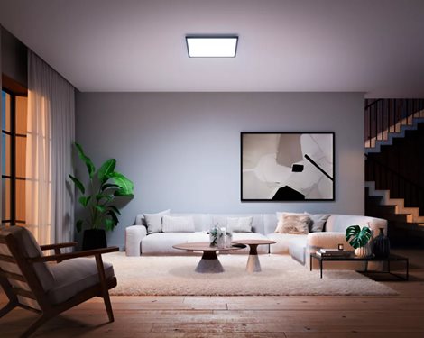 Hue Aurelle přisazený LED panel SQ XL (čtverec) 60x60cm, černá 10