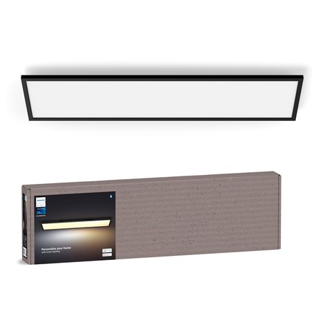 Hue Aurelle přisazený LED panel REC (obdelníkový) 120x30cm, černá 13
