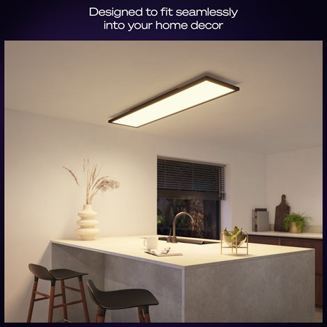 Hue Aurelle přisazený LED panel REC (obdelníkový) 120x30cm, černá 8