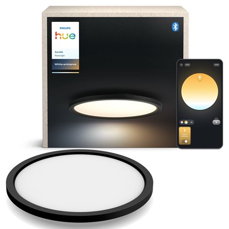 Hue Aurelle přisazený LED panel RD S (kulatý) O 39,5 cm, černá 4