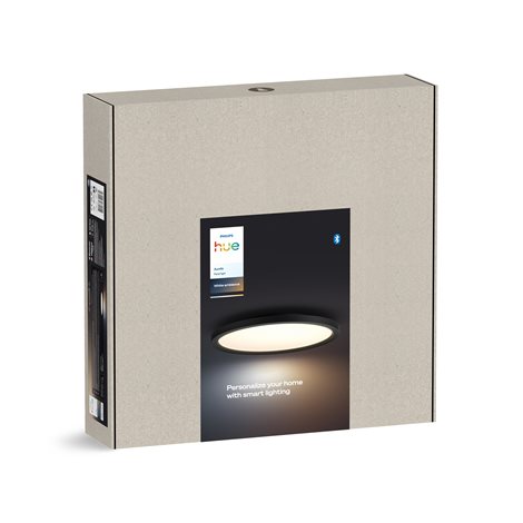 Hue Aurelle přisazený LED panel RD S (kulatý) O 39,5 cm, černá 18