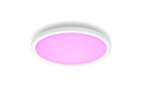 Hue Surimu přisazený LED panel RD (kulatý) O 39,5 cm, nastavitelné bílé/barevné světlo 1